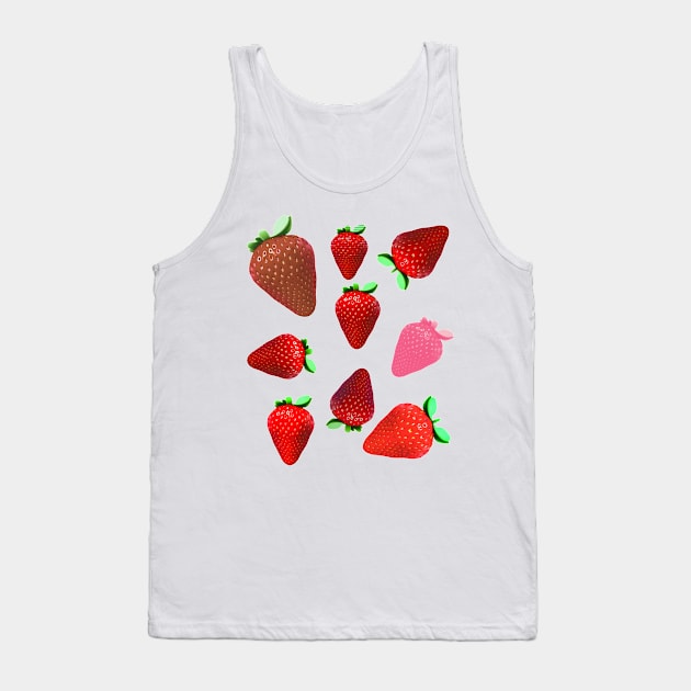 strawberrys Tank Top by mdr design